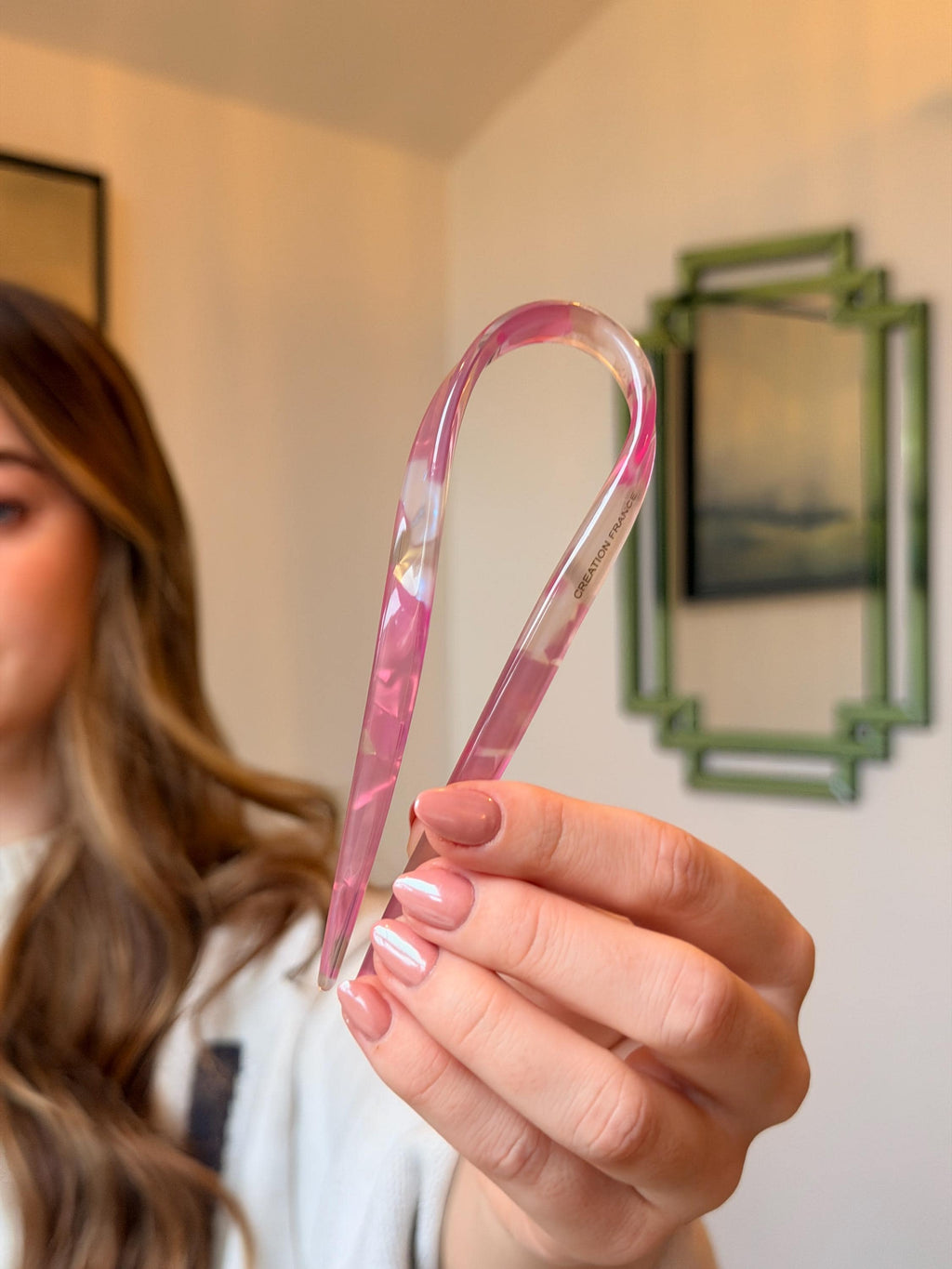 Tapered French Hair Pin