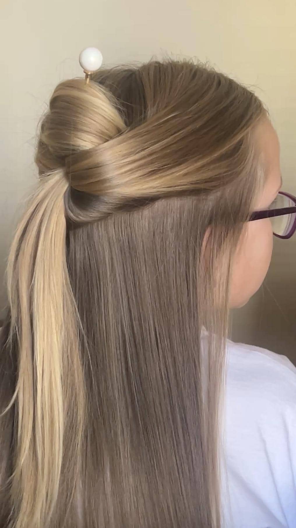 Pearle Metal French Hair Pin