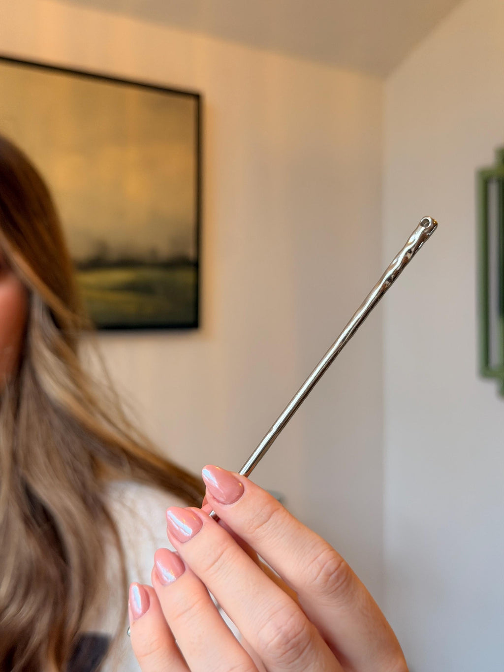 Metal French Hair Sticks