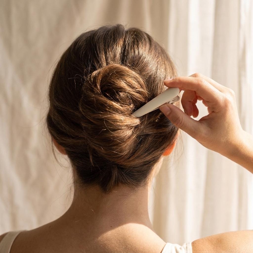 Matte Hair Clips – French Clip, Long Alligator Hair, Minimalist Accessories, Colourful slide for Women