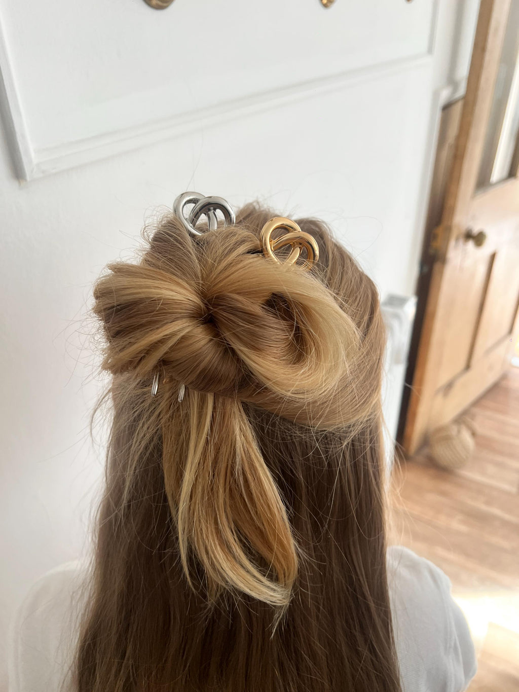 Nouée Metal French Hair Pin