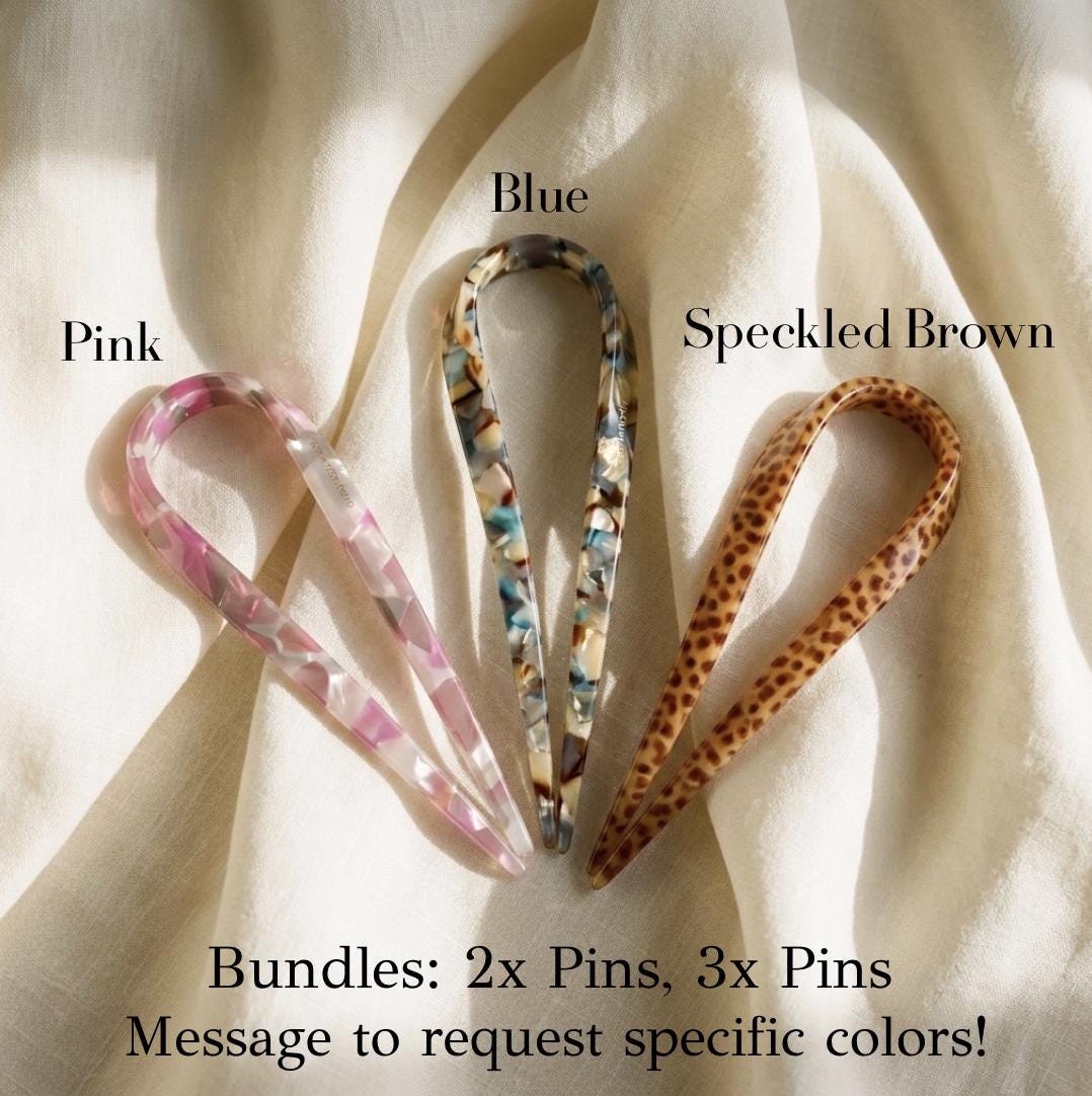 Tapered French Hair Pin
