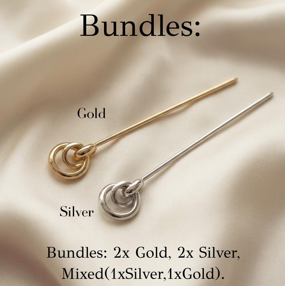Hair Stick – French Pin, Buns, Bun Holder, Minimalist Accessory