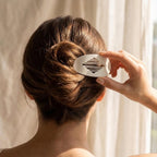 Oval Hair Claw Clip – Tortoiseshell, French Slide, Neutral Accessories, Minimalist for Women