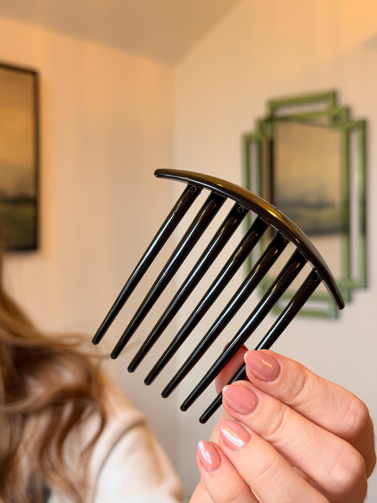 Tortoiseshell Comb, Hair Pin, Hair Fork for Buns, French Twist, Women's Accessories