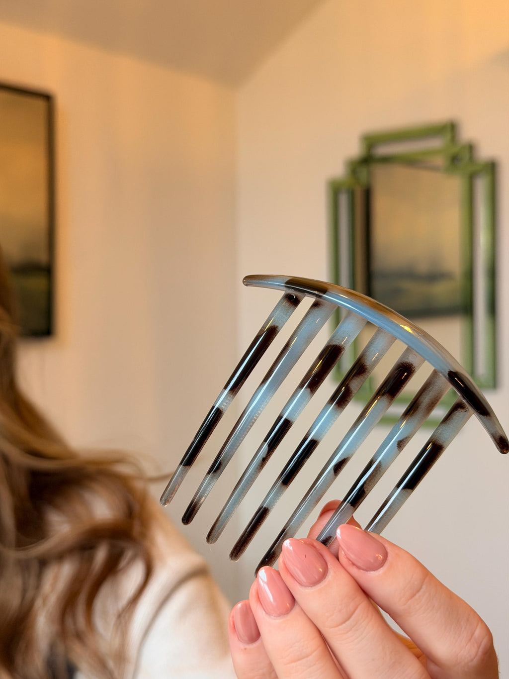 Tortoiseshell Comb, Hair Pin, Hair Fork for Buns, French Twist, Women's Accessories