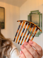 Tortoiseshell Comb, Hair Pin, Hair Fork for Buns, French Twist, Women's Accessories