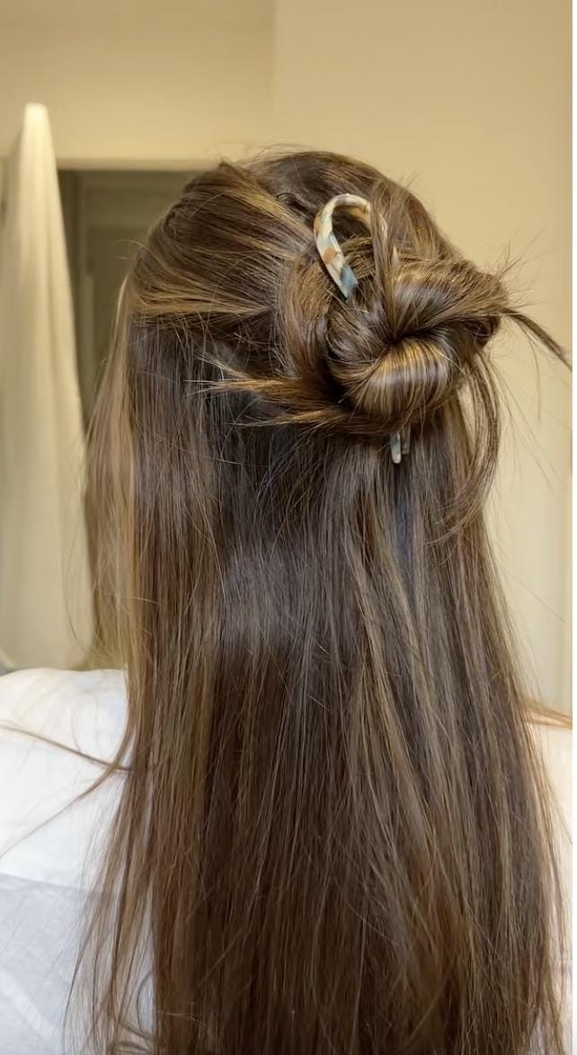 Tapered French Hair Pin