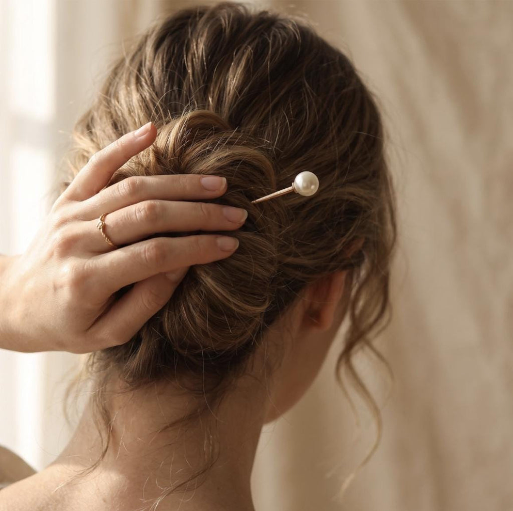 Pearle Metal French Hair Pin